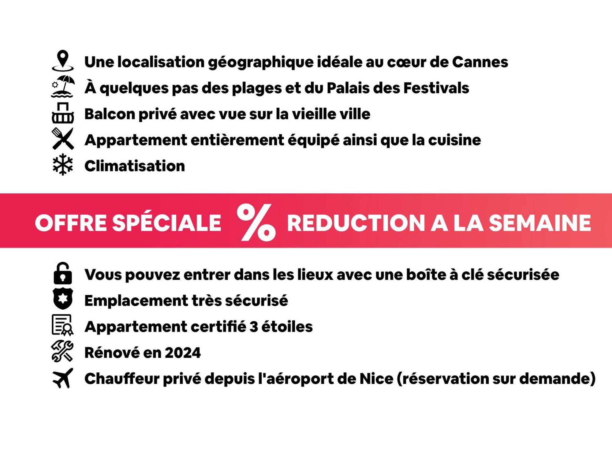 Grand Studio Cannes Centre Eksteriør bilde