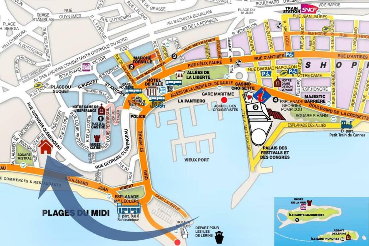 Grand Studio Cannes Centre Eksteriør bilde
